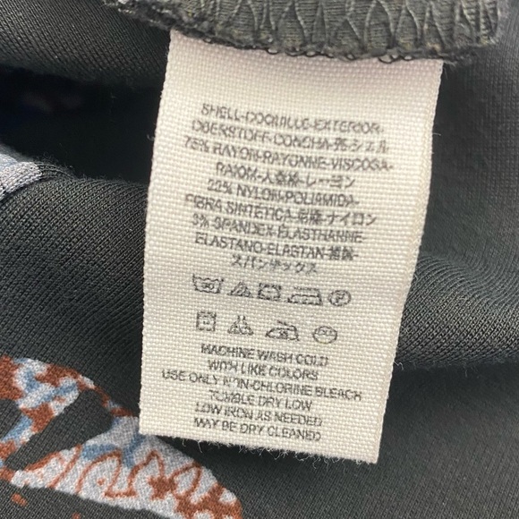 Free People Born To Be Wild Floral Flare Pants Cropped Retro Bell Bottoms - Picture 12 of 12